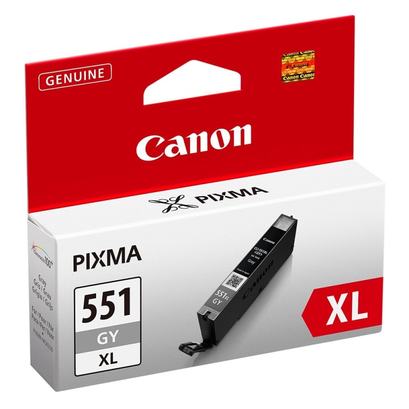 Canon Μελάνι Inkjet CLI-551GYXL Grey (6447B001) (CANCLI-551GYXL) Canon Μελάνι Inkjet CLI-551GYXL Grey (6447B001) (CANCLI-551GYXL)