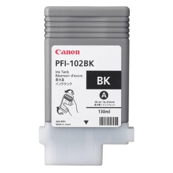 Canon Μελάνι Inkjet PFI-102BK Black (0895B001) (CANPFI-102BK)