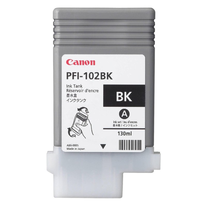 Canon Μελάνι Inkjet PFI-102BK Black (0895B001) (CANPFI-102BK)