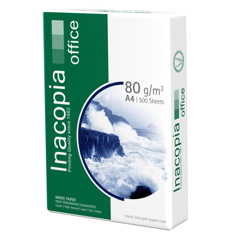 Επαγγελματικό Χαρτί Εκτύπωσης INACOPIA A4 Office 80g/m² 500 Φύλλα (INA8002111) Επαγγελματικό Χαρτί Εκτύπωσης INACOPIA A4 Office 80g/m² 500 Φύλλα (INA8002111)