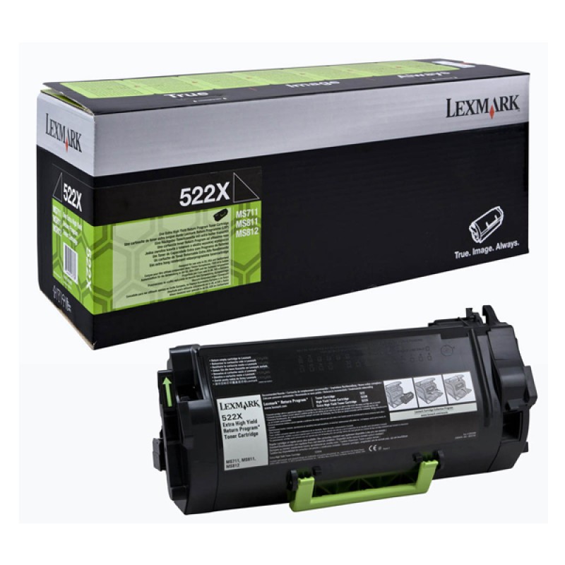 Toner Lexmark 52D2X00 EXHC Black (52D2X00) (LEX52D2X00) Toner Lexmark 52D2X00 EXHC Black (52D2X00) (LEX52D2X00)