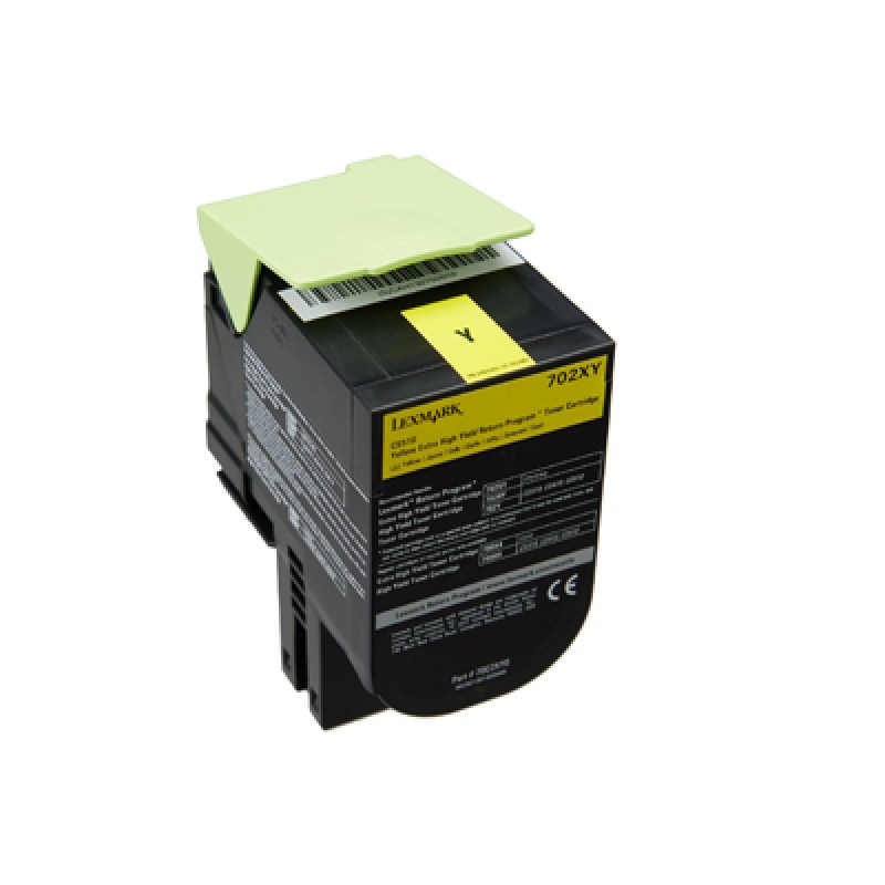 LEXMARK CS/CX510 TONER CARTRIDGE YELLOW (70C2XY0) (LEX70C2XY0) LEXMARK CS/CX510 TONER CARTRIDGE YELLOW (70C2XY0) (LEX70C2XY0)