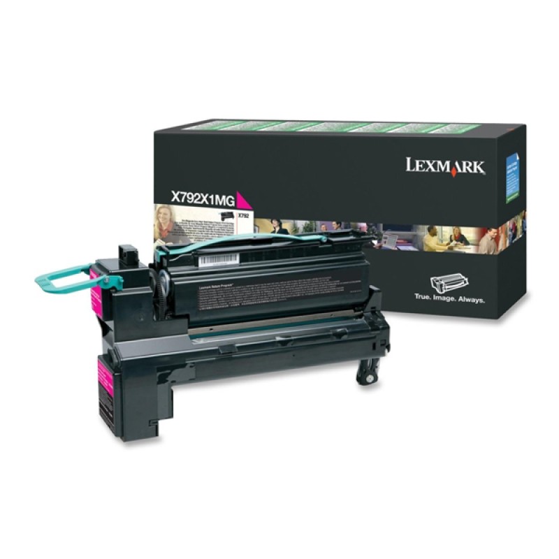 LEXMARK X792 MAGENTA EXTRA HC TONER CRTR (20k) (X792X1MG) (LEXX792X1MG) LEXMARK X792 MAGENTA EXTRA HC TONER CRTR (20k) (X792X1MG) (LEXX792X1MG)