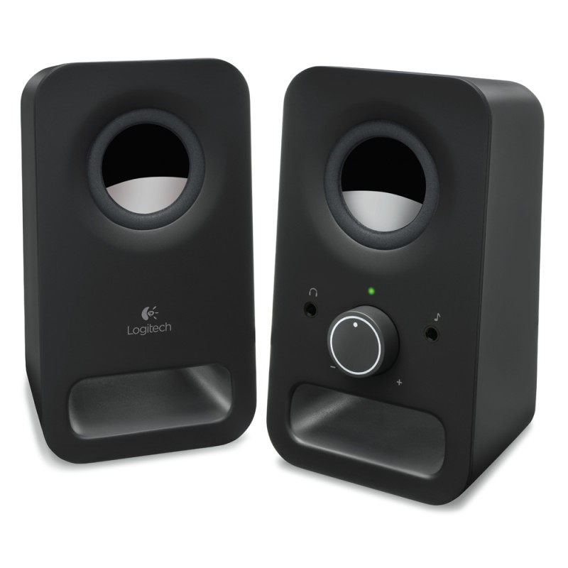 Logitech Z150 2.0 Speakers (Black) (LOGZ150BLK) Logitech Z150 2.0 Speakers (Black) (LOGZ150BLK)