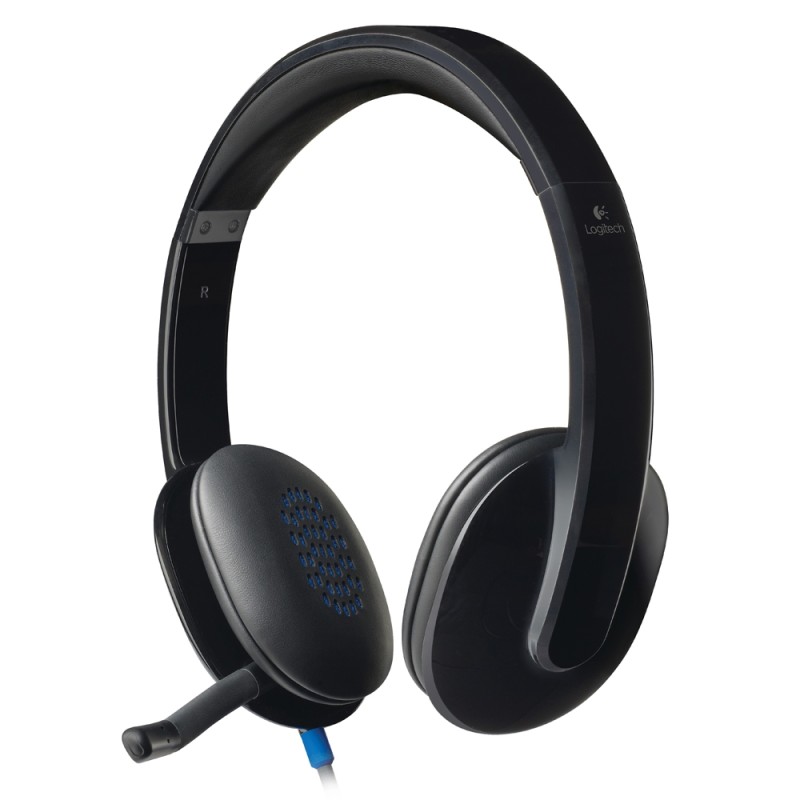 Logitech H540 Headset (Black, Wired USB) Logitech H540 Headset (Black, Wired USB)