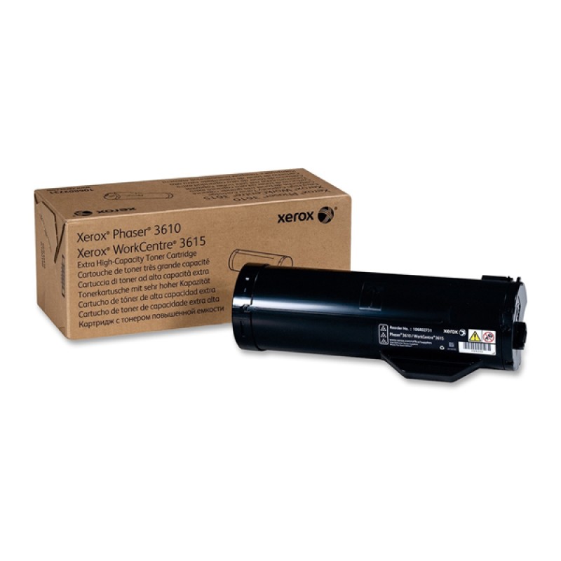 XEROX PHASER 3610, WC 3615 BLK TNR CRTR ULTRA HC (25.3k) (106R02731) (XER106R02731) XEROX PHASER 3610, WC 3615 BLK TNR CRTR ULTRA HC (25.3k) (106R02731) (XER106R02731)