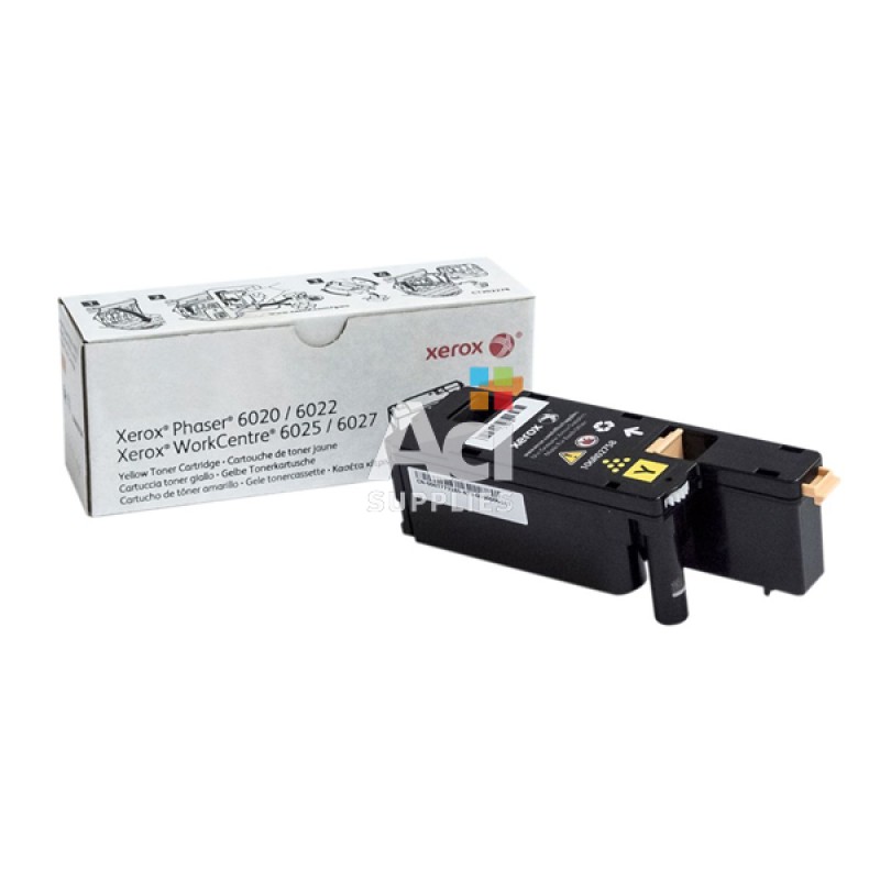 XEROX PHASER 6020/6022, WC 6025/6027 YELLOW TONER (1k) (106R02758) (XER106R02758) XEROX PHASER 6020/6022, WC 6025/6027 YELLOW TONER (1k) (106R02758) (XER106R02758)