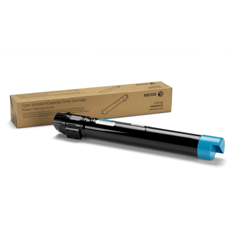 XEROX PHASER 7500 CYAN TONER (9.6k) (106R01433) (XER106R01433) XEROX PHASER 7500 CYAN TONER (9.6k) (106R01433) (XER106R01433)