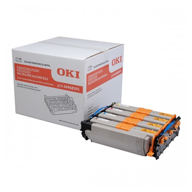 OKI C301/321/331/332/511/531/MC352/362/562/332/342/363 IMAGE UNIT (44968301) (OKI-C301-DR) OKI C301/321/331/332/511/531/MC352/362/562/332/342/363 IMAGE UNIT (44968301) (OKI-C301-DR)