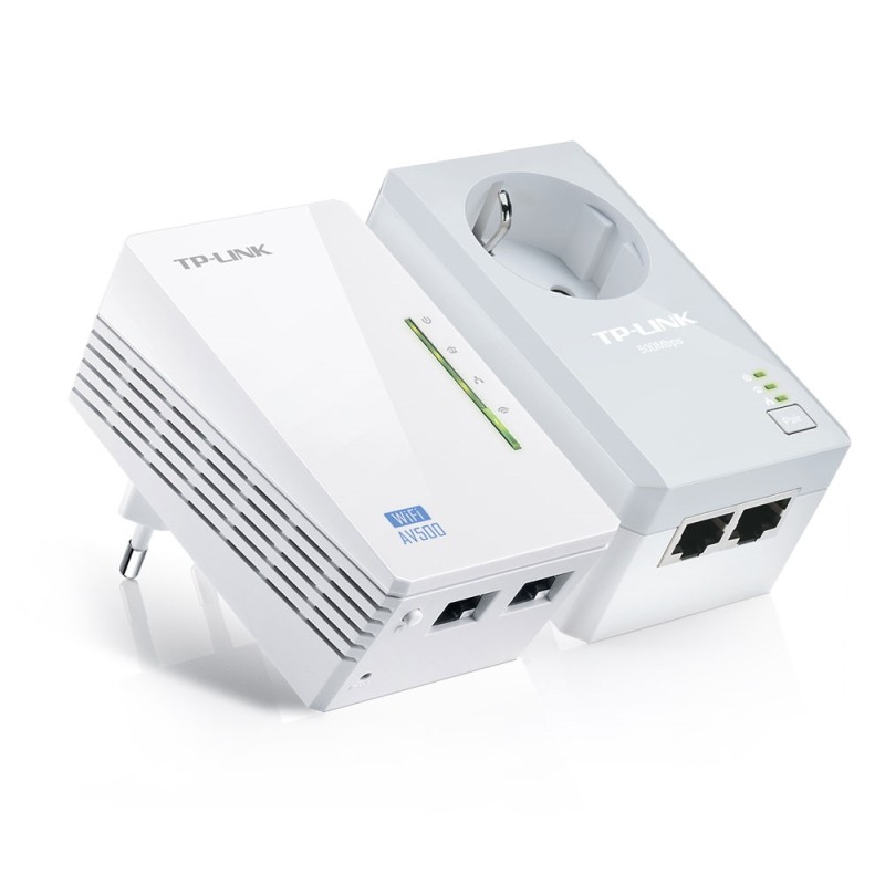 TP-LINK Powerline AV600 Passthrough Wireless Starter (TL-WPA4226 KIT) TP-LINK Powerline AV600 Passthrough Wireless Starter (TL-WPA4226 KIT)