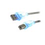 Καλώδιο MediaRange USB 2.0 AM/BM 1.8M with Blue LEDs (MRCS109)