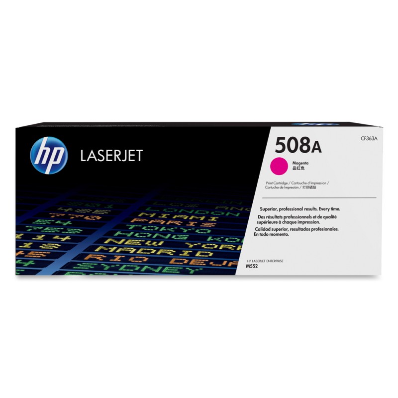 HP Color LaserJet Enterprise M552/553 Magenta Toner (CF363A) (HPCF363A) HP Color LaserJet Enterprise M552/553 Magenta Toner (CF363A) (HPCF363A)