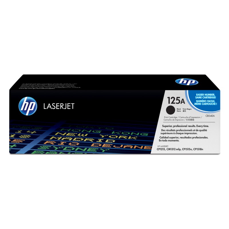 HP LaserJet CP1215/1515 Black Toner (CB540A) (HPCB540A) HP LaserJet CP1215/1515 Black Toner (CB540A) (HPCB540A)