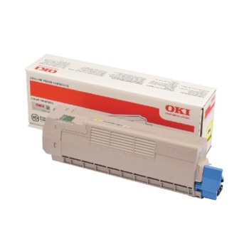 OKI C612 TONER YELLOW 6K (46507505) (OKI-C612-Y)