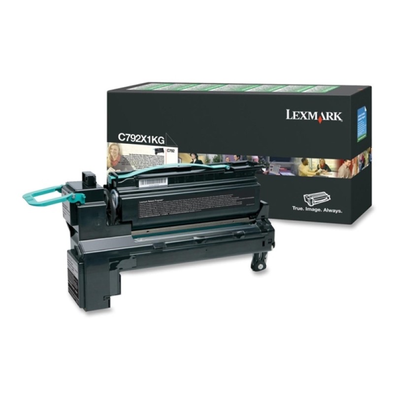 LEXMARK C792 BLACK EXTRA HC TONER (20k) (C792X1KG) (LEXC792X1KG) LEXMARK C792 BLACK EXTRA HC TONER (20k) (C792X1KG) (LEXC792X1KG)