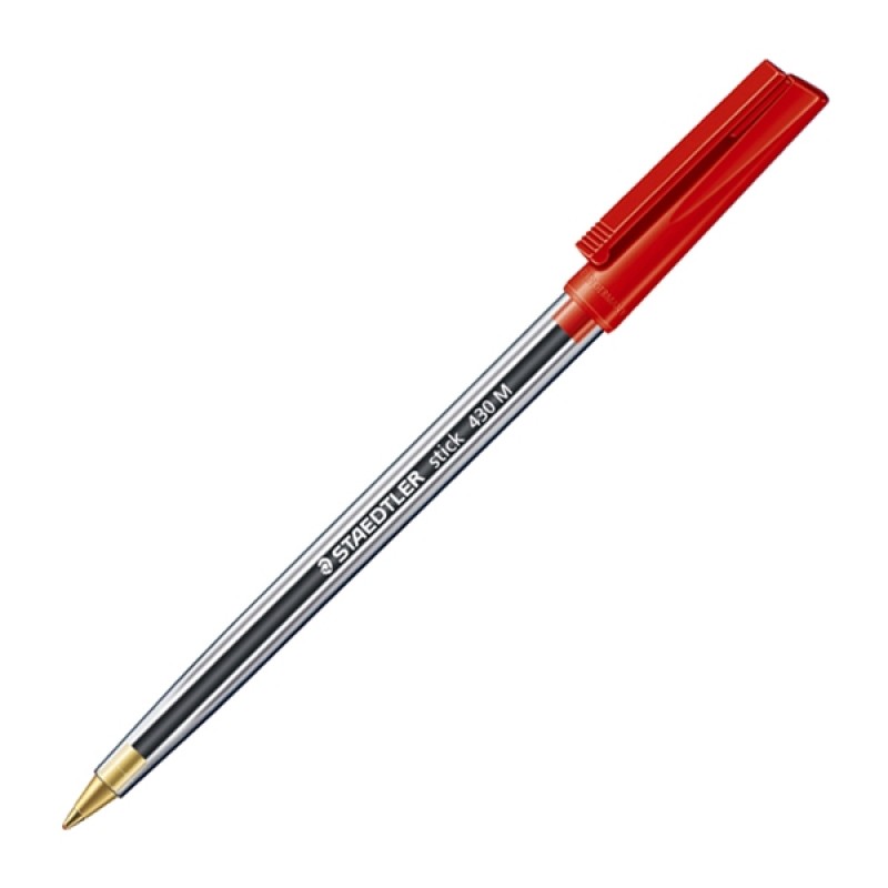 Στυλό Διαρκείας STAEDTLER 430 BALLPOINT M 1.0 mm (Κόκκινο) (430 M-2) (STAE43003) Στυλό Διαρκείας STAEDTLER 430 BALLPOINT M 1.0 mm (Κόκκινο) (430 M-2) (STAE43003)