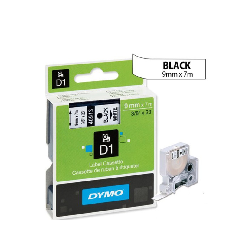 Ταινία Ετικετογράφου DYMO D1 40913 9mmx7m Black on White (DYMO40913) Ταινία Ετικετογράφου DYMO D1 40913 9mmx7m Black on White (DYMO40913)