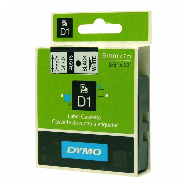 Ταινία Ετικετογράφου DYMO Standard 40910 9 mm x 7 m (Μαύρα Γράμματα σε Διάφανο Φόντο) (DYMO40910) Ταινία Ετικετογράφου DYMO Standard 40910 9 mm x 7 m (Μαύρα Γράμματα σε Διάφανο Φόντο) (DYMO40910)