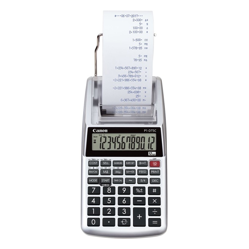 CANON P1-DTSC II ROLLER PRINT 12-DIGIT CALCULATOR (2304C001) (CANP1DTSCII)