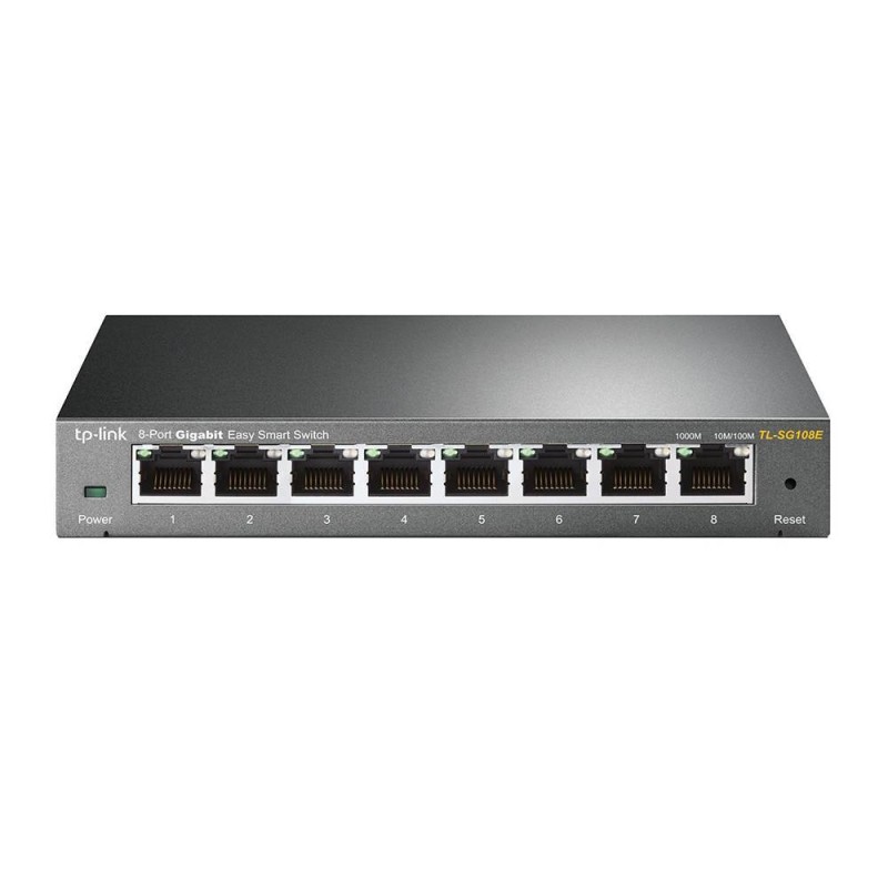 TP-LINK 8-Port Gigabit Unmanaged Pro Switch (TL-SG108E) TP-LINK 8-Port Gigabit Unmanaged Pro Switch (TL-SG108E)