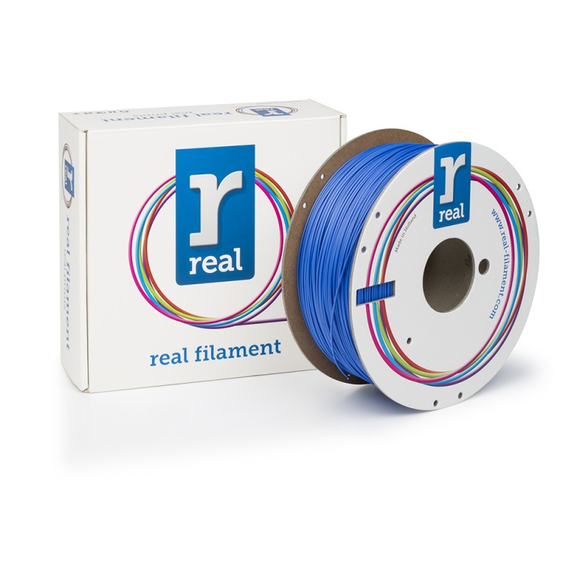 REAL RealFlex 3D Printer Filament - Blue - spool of 1Kg - 1.75mm (REALBIOFLBLUE1000MM175) REAL RealFlex 3D Printer Filament - Blue - spool of 1Kg - 1.75mm (REALBIOFLBLUE1000MM175)