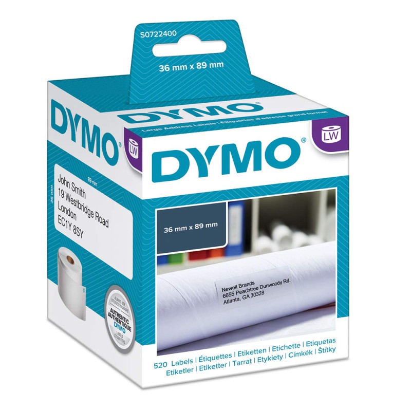 Χάρτινη Ετικέτα DYMO 99012 89x36mm (Λευκή) (2 Ρολά) (DYM99012) Χάρτινη Ετικέτα DYMO 99012 89x36mm (Λευκή) (2 Ρολά) (DYM99012)
