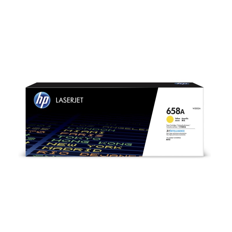 HP 658A Yellow LaserJet Toner Cartridge (6k) (W2002A) (HPW2002A) HP 658A Yellow LaserJet Toner Cartridge (6k) (W2002A) (HPW2002A)