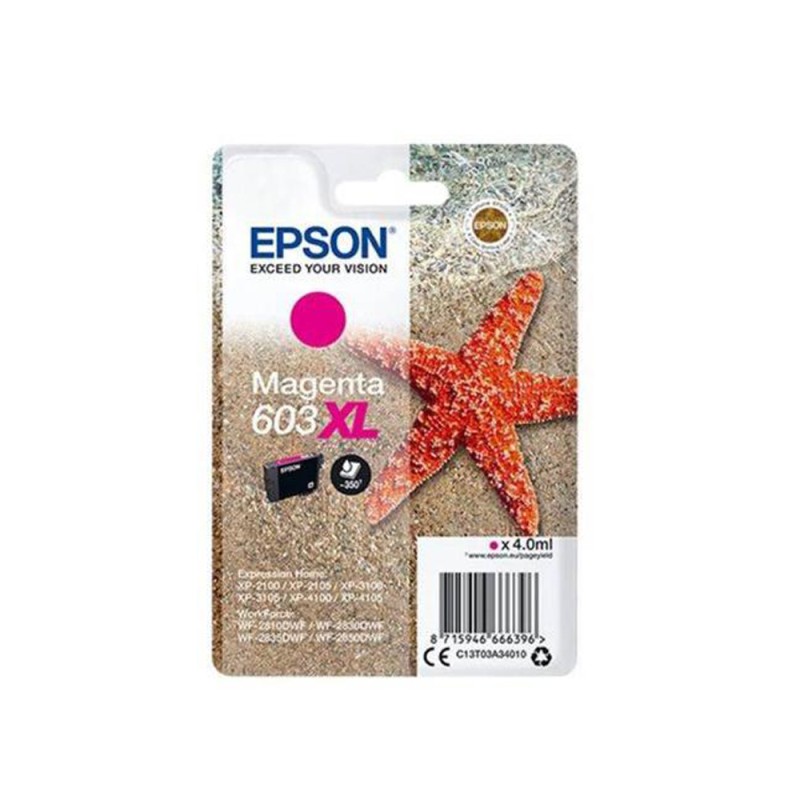 Epson Μελάνι Inkjet 603XL Magenta (C13T03A34010) (EPST03A340) Epson Μελάνι Inkjet 603XL Magenta (C13T03A34010) (EPST03A340)