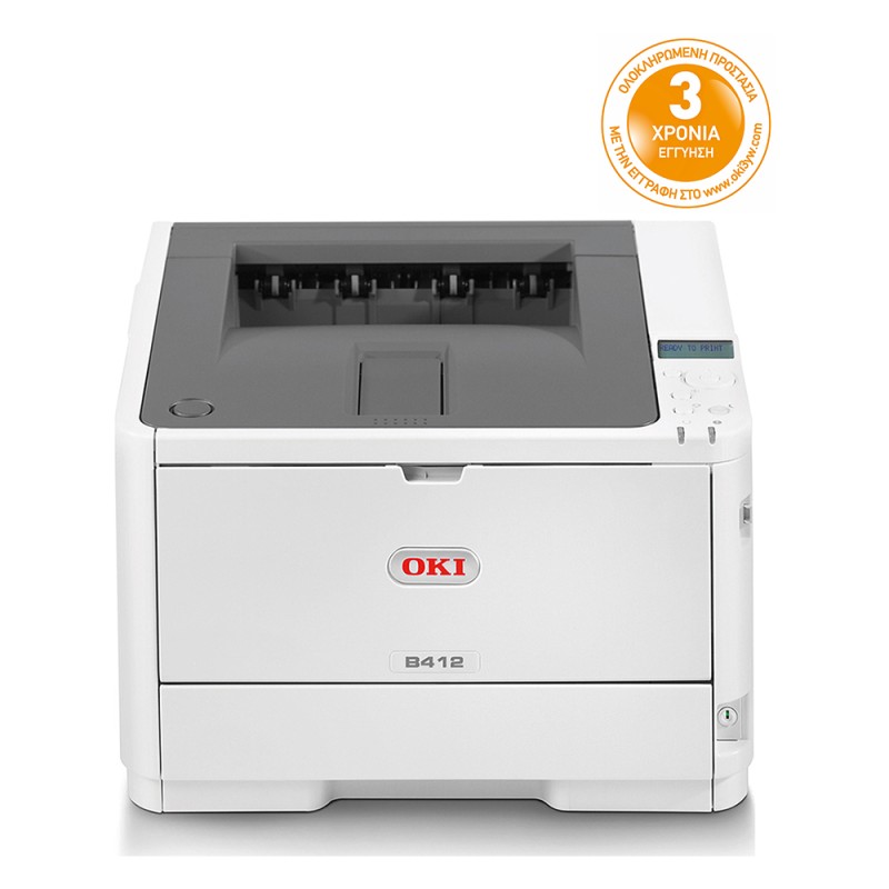 OKI B412dn Monochrome Laser Printer (OKIB412DN) (45762002) OKI B412dn Monochrome Laser Printer (OKIB412DN) (45762002)
