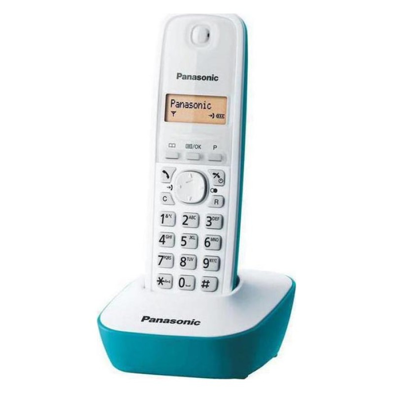 Ασύρματο Τηλέφωνο Panasonic KX-TG1611GRC White-Turquoise (KX-TG1611GRC) (PANKXTG1611GRC) Ασύρματο Τηλέφωνο Panasonic KX-TG1611GRC White-Turquoise (KX-TG1611GRC) (PANKXTG1611GRC)