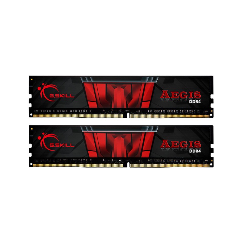 G.Skill RAM Aegis DDR4 3200MHz 16GB Kit (2x8GB) (F4-3200C16D-16GIS) (GSKF43200C16D16GIS) G.Skill RAM Aegis DDR4 3200MHz 16GB Kit (2x8GB) (F4-3200C16D-16GIS) (GSKF43200C16D16GIS)