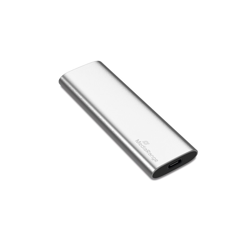 MediaRange Εξωτερικός Σκληρός Δίσκος SSD USB Type-C 480GB (Silver) (MR1102) MediaRange Εξωτερικός Σκληρός Δίσκος SSD USB Type-C 480GB (Silver) (MR1102)