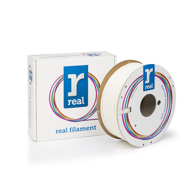 REAL PLA 3D Printer Filament - White - spool of 1Kg - 2.85mm (REALPLAWHITE1000MM3) REAL PLA 3D Printer Filament - White - spool of 1Kg - 2.85mm (REALPLAWHITE1000MM3)
