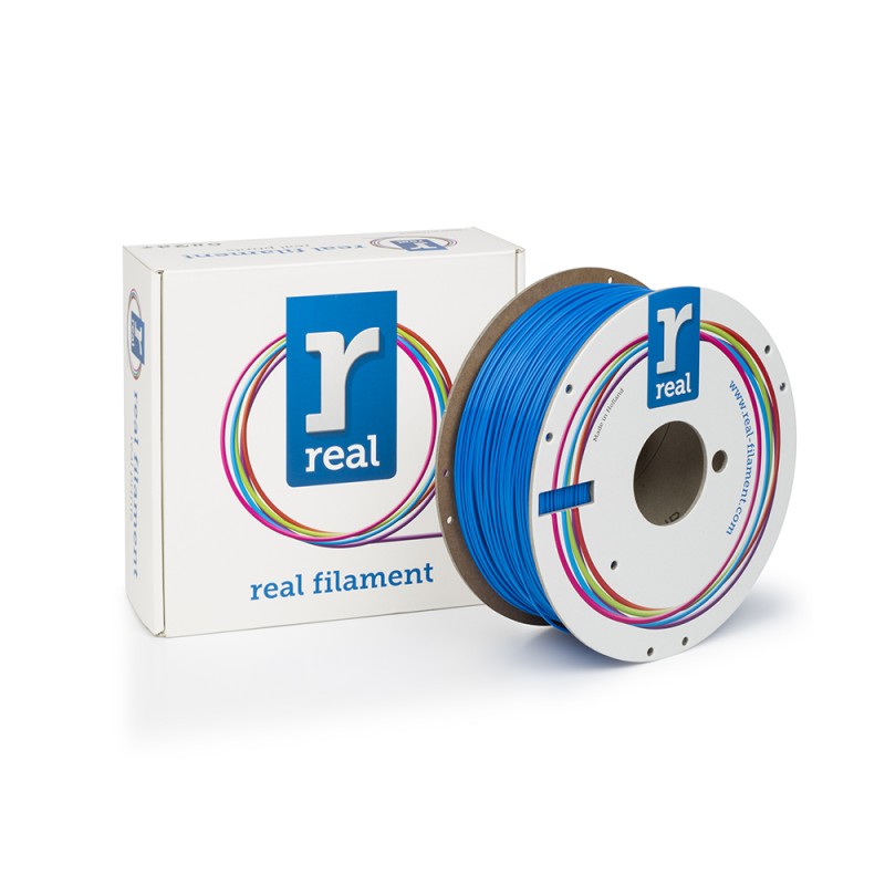 REAL PLA 3D Printer Filament - Blue - spool of 1Kg - 1.75mm (REALPLABLUE1000MM175) REAL PLA 3D Printer Filament - Blue - spool of 1Kg - 1.75mm (REALPLABLUE1000MM175)