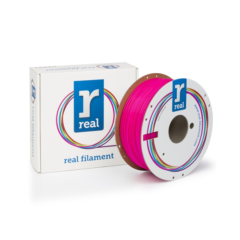 REAL PLA 3D Printer Filament - Fluorescent Pink - spool of 1Kg - 2.85mm (REALPLAFPINK1000MM285) REAL PLA 3D Printer Filament - Fluorescent Pink - spool of 1Kg - 2.85mm (REALPLAFPINK1000MM285)