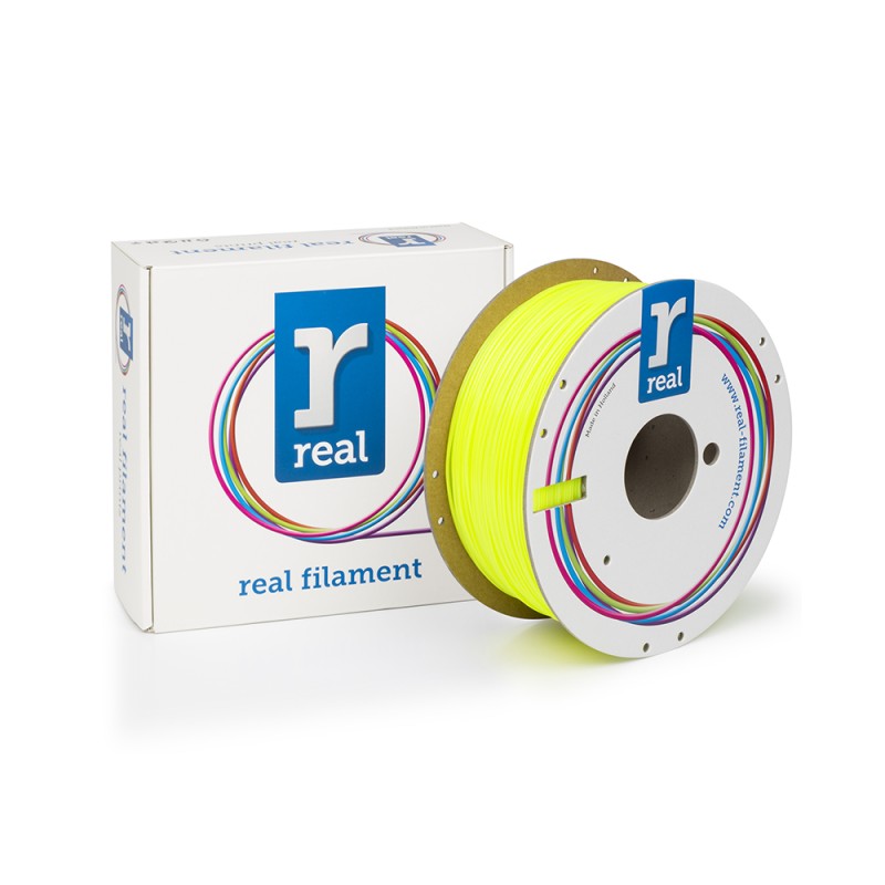REAL PETG 3D Printer Filament - Translucent Yellow - spool of 1Kg - 1.75mm (REALPETGYELLOW1000MM175) REAL PETG 3D Printer Filament - Translucent Yellow - spool of 1Kg - 1.75mm (REALPETGYELLOW1000MM175)