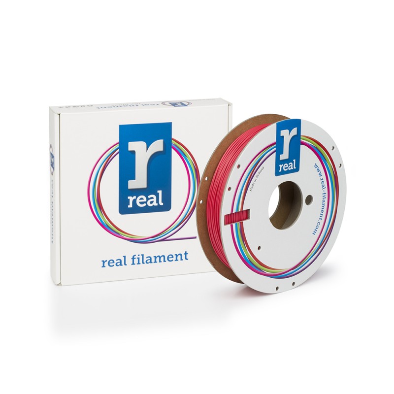 REAL RealFlex 3D Printer Filament - Red - spool of 0.5Kg - 1.75mm (REALFLEXRED500MM175) REAL RealFlex 3D Printer Filament - Red - spool of 0.5Kg - 1.75mm (REALFLEXRED500MM175)
