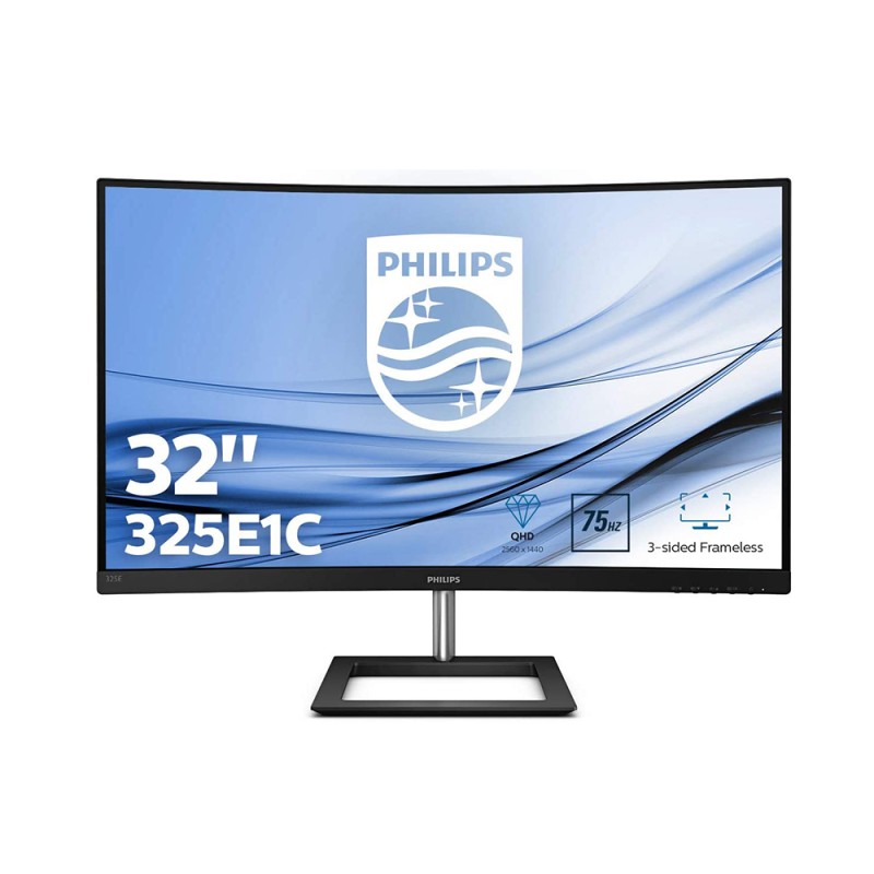 PHILIPS E Line 325E1C Curved QHD Monitor 32" AMD FreeSync (325E1C) (PHI325E1C) PHILIPS E Line 325E1C Curved QHD Monitor 32" AMD FreeSync (325E1C) (PHI325E1C)