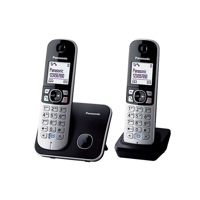 Ασύρματο Τηλέφωνο Panasonic KX-TG6812GB Black (KX-TG6812GB) (PANKX-TG6812GB) Ασύρματο Τηλέφωνο Panasonic KX-TG6812GB Black (KX-TG6812GB) (PANKX-TG6812GB)