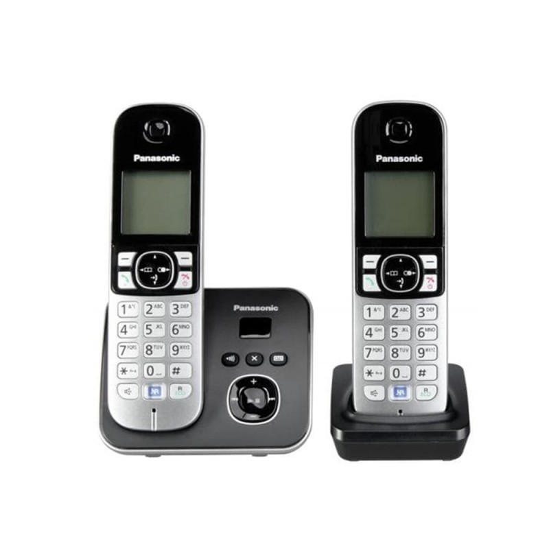 Ασύρματο Τηλέφωνο Panasonic KX-TG6822GB Black (KX-TG6822GB) (PANKX-TG6822GB) Ασύρματο Τηλέφωνο Panasonic KX-TG6822GB Black (KX-TG6822GB) (PANKX-TG6822GB)