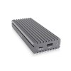 RaidSonic ICY BOX Θήκη για Σκληρό Δίσκο M.2 PCI Express NVME με σύνδεση USB 3.1 Type-C σε Γκρι χρώμα (IB-1817M-C31) (RSCIB-1817M-C31)