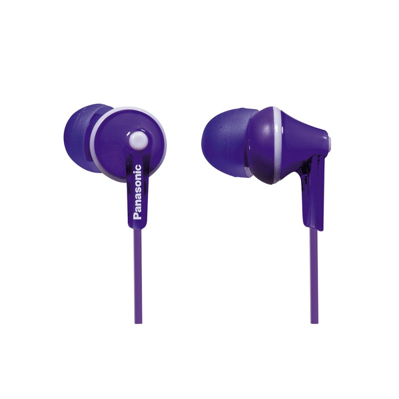 Panasonic RP-HJE125 Purple Headphones (RPHJE125EV) (PANRPHJE125EV) Panasonic RP-HJE125 Purple Headphones (RPHJE125EV) (PANRPHJE125EV)