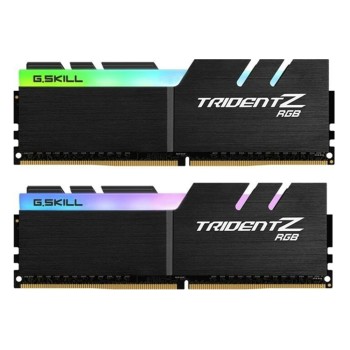 G.Skill Trident Z RGB DDR4 32GB RAM με 2x16GB Modules και Ταχύτητα 3200 για Desktop (F4-3200C16D-32GTZRX)