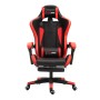 Herzberg  Καρέκλα Gaming με Υποπόδιο Red (HG-8080RED) (HEZHG8080RED)