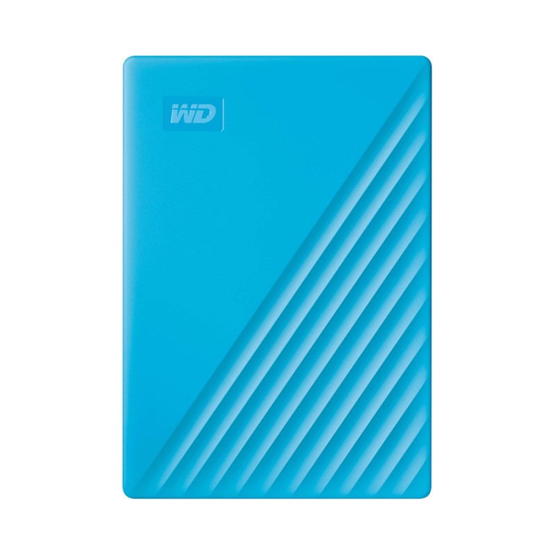 Western Digital My Passport 4TB External USB 3.2 Gen 1 Portable Hard Drive (Blue) (WDBPKJ0040BBL-WESN) Western Digital My Passport 4TB External USB 3.2 Gen 1 Portable Hard Drive (Blue) (WDBPKJ0040BBL-WESN)