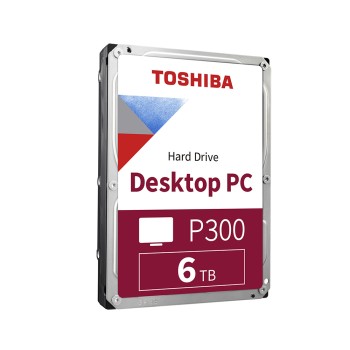 P300 - High-Performance Hard Drive 3.5'' 6TB (SMR) (HDWD260UZSVA) (TOSHDWD260UZSVA)