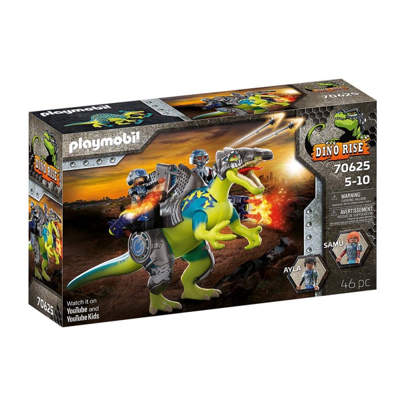 Playmobil Dino Rise Σπινόσαυρος με Διπλή Πανοπλία για 5-10 ετών (70625) (PLY70625) Playmobil Dino Rise Σπινόσαυρος με Διπλή Πανοπλία για 5-10 ετών (70625) (PLY70625)