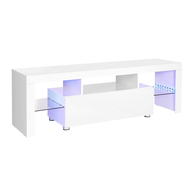 Ξύλινο Έπιπλο Τηλεόρασης με LED Φωτισμό 140 x 35 x 45 cm Vasagle (LTV14WT) (VASLTV14WT) Ξύλινο Έπιπλο Τηλεόρασης με LED Φωτισμό 140 x 35 x 45 cm Vasagle (LTV14WT) (VASLTV14WT)