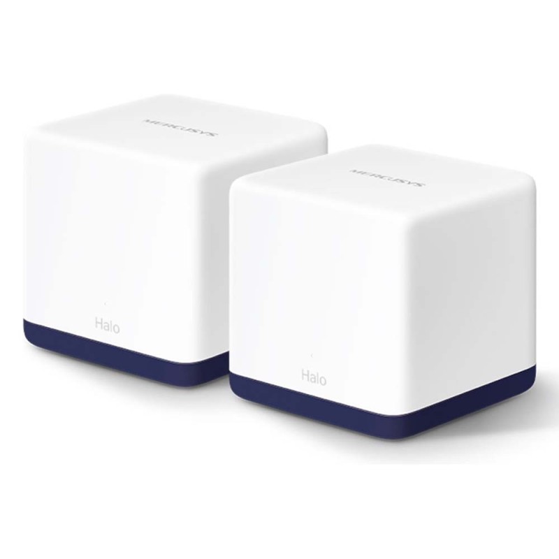 Mercusys AC1900 Whole Home Mesh Wi-Fi System Halo H50G(2-pack) (HALO H50G(2-PACK) (MERHALOH50G(2-PACK) Mercusys AC1900 Whole Home Mesh Wi-Fi System Halo H50G(2-pack) (HALO H50G(2-PACK) (MERHALOH50G(2-PACK)
