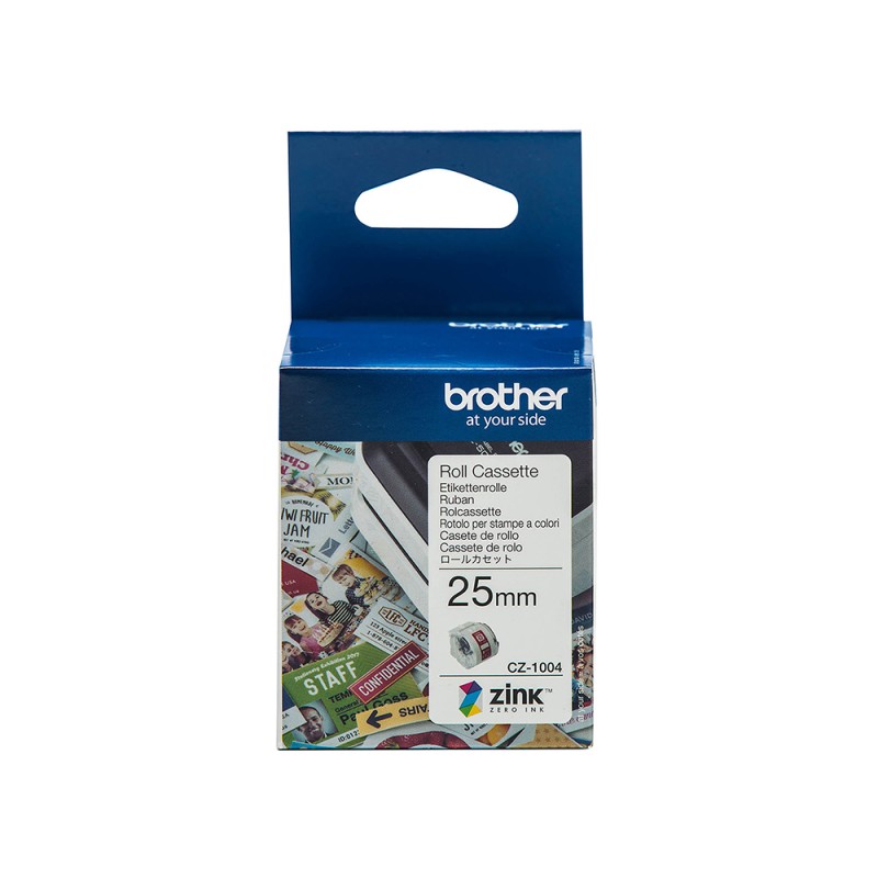 Brother CZ-1004 Label Roll 25mm (CZ-1004) (BROCZ1004) Brother CZ-1004 Label Roll 25mm (CZ-1004) (BROCZ1004)